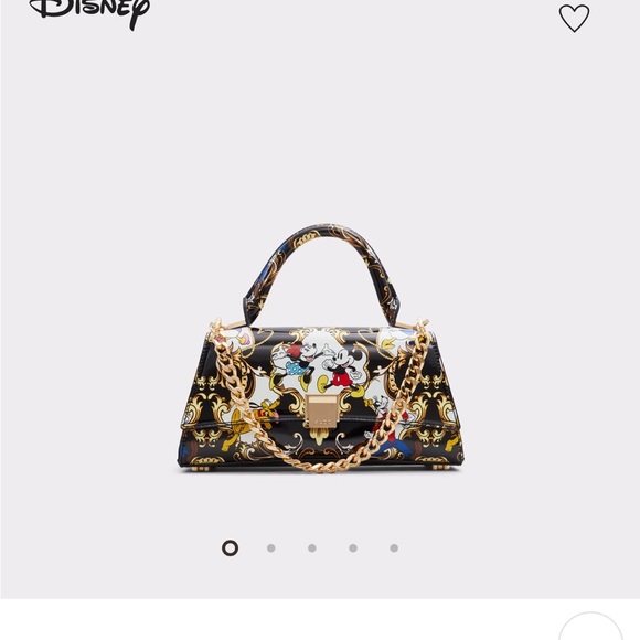 Aldo disney top handle bag with crossbody strap and short chain - Picture 11 of 13